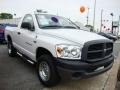 2007 Bright White Dodge Ram 1500 ST Regular Cab 4x4  photo #4