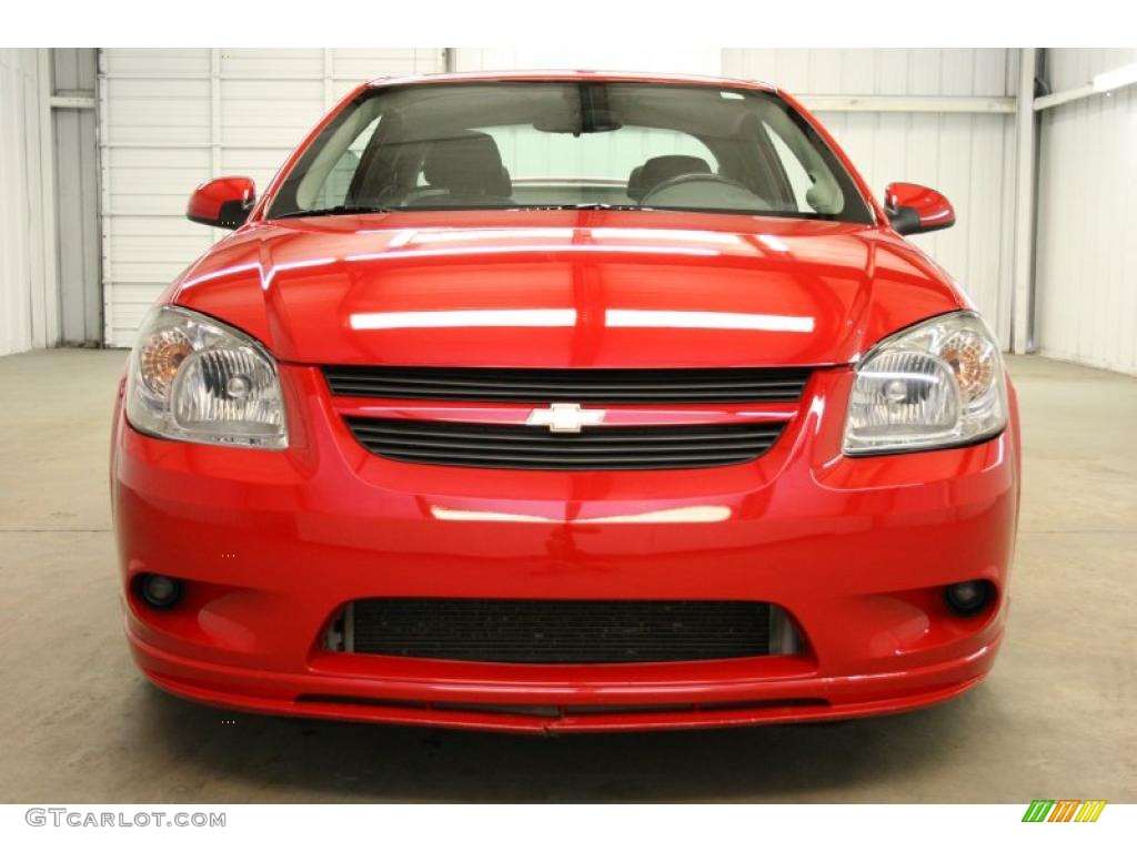 2007 Cobalt SS Supercharged Coupe - Victory Red / Ebony/Red photo #3