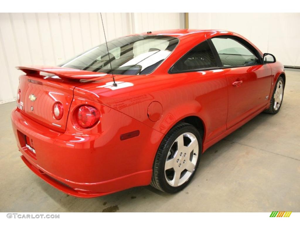 2007 Cobalt SS Supercharged Coupe - Victory Red / Ebony/Red photo #5