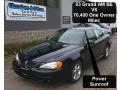 Black 2003 Pontiac Grand Am SE Sedan