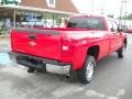 2007 Victory Red Chevrolet Silverado 2500HD LT Extended Cab 4x4  photo #3