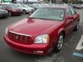 2004 Crimson Red Pearl Cadillac DeVille DTS  photo #14