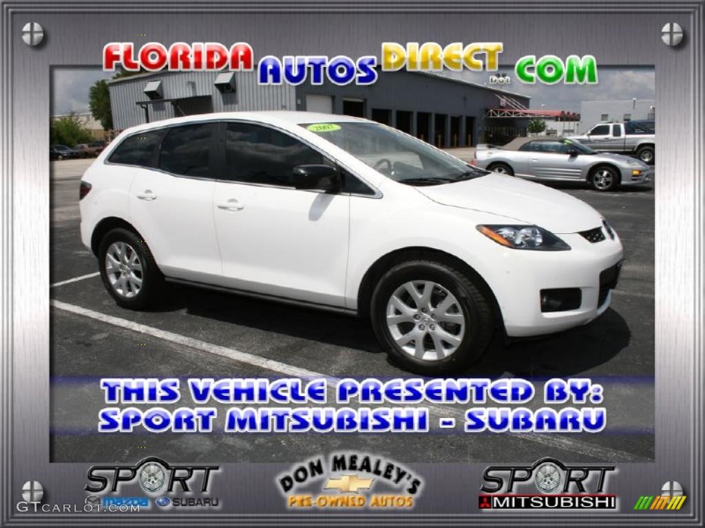 Crystal White Pearl Mica Mazda CX-7