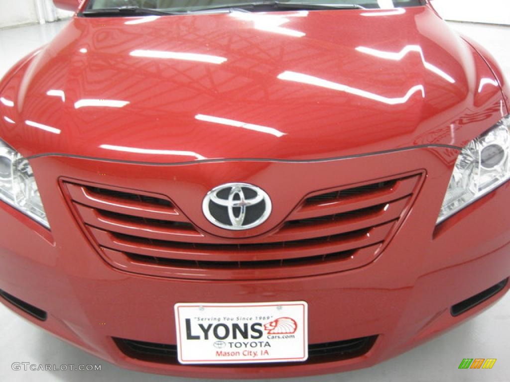 2008 Camry LE - Barcelona Red Metallic / Ash photo #10