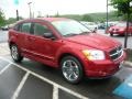 2007 Inferno Red Crystal Pearl Dodge Caliber R/T  photo #1