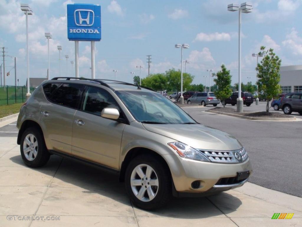 2007 Murano S AWD - Chardonnay Metallic / Charcoal photo #2