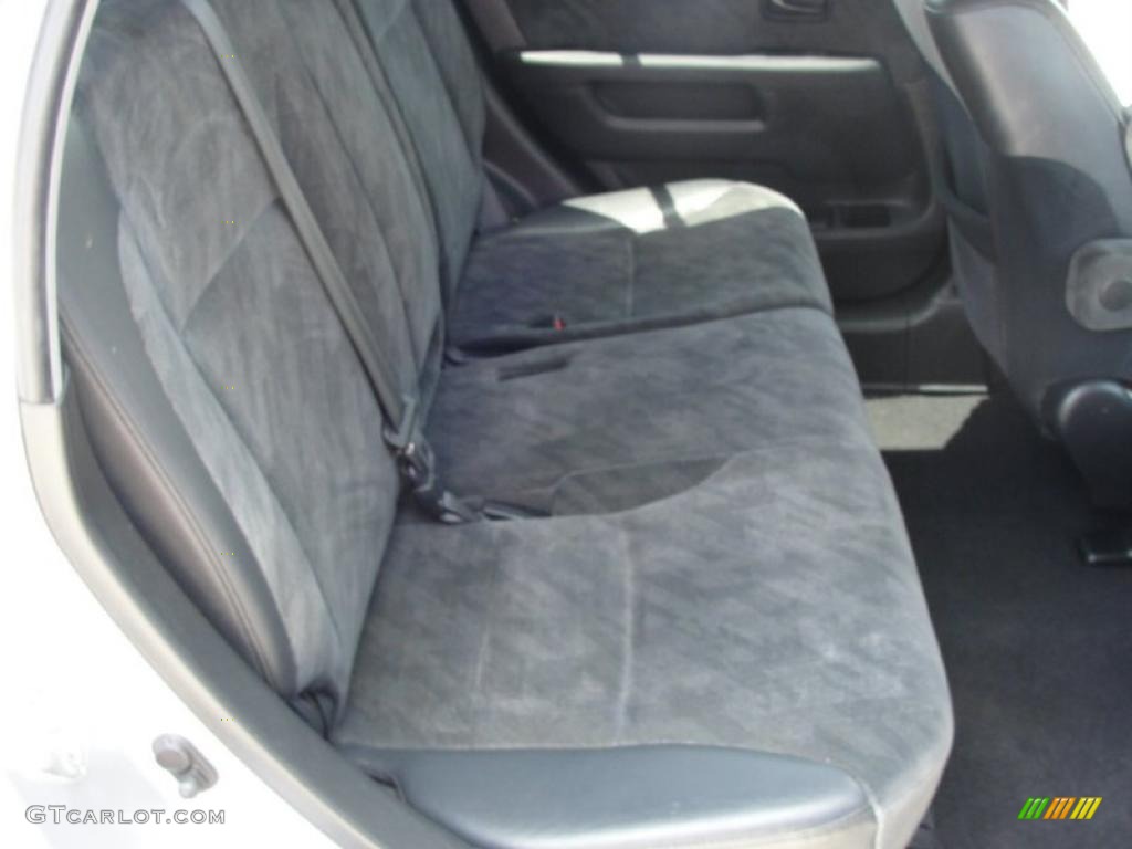 2002 CR-V EX 4WD - Satin Silver Metallic / Black photo #30