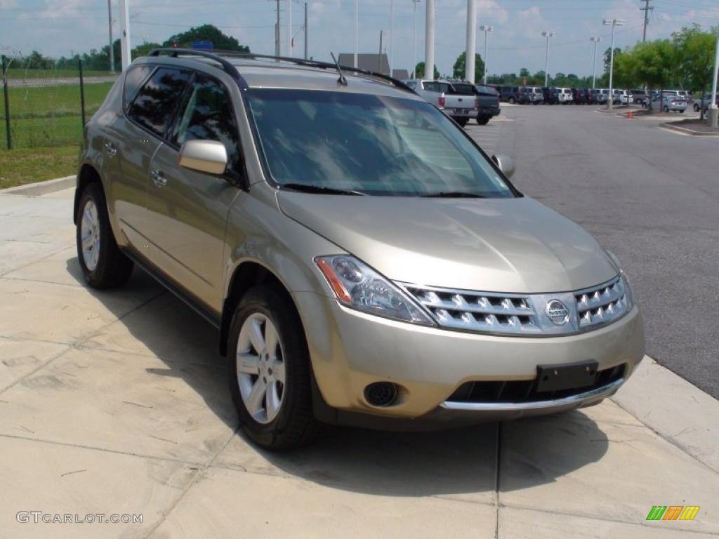 2007 Murano S AWD - Chardonnay Metallic / Charcoal photo #13