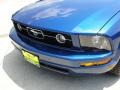 2006 Vista Blue Metallic Ford Mustang V6 Premium Convertible  photo #12