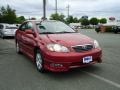 2006 Impulse Red Pearl Toyota Corolla S  photo #1