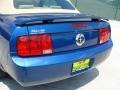 2006 Vista Blue Metallic Ford Mustang V6 Premium Convertible  photo #20