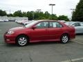 2006 Impulse Red Pearl Toyota Corolla S  photo #2