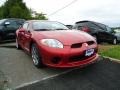 2008 Rave Red Mitsubishi Eclipse SE Coupe  photo #1