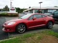 2008 Rave Red Mitsubishi Eclipse SE Coupe  photo #2