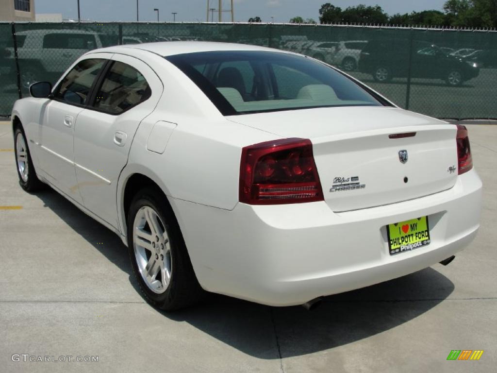 2006 Charger R/T - Stone White / Dark Slate Gray/Light Graystone photo #5