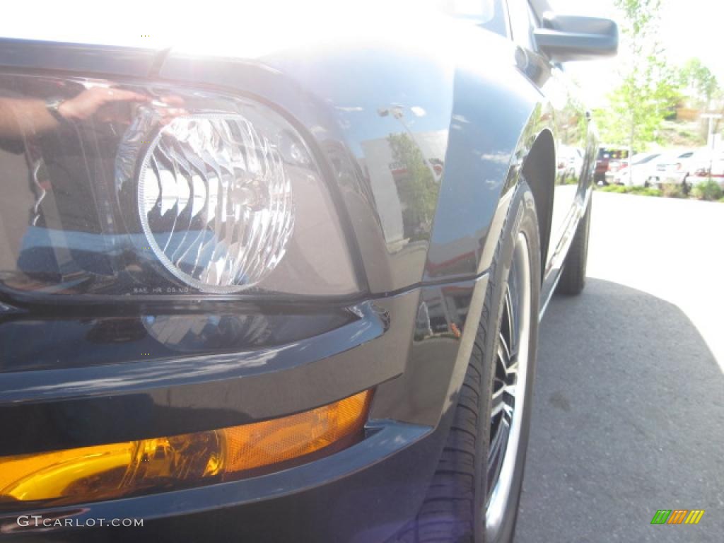 2007 Mustang V6 Deluxe Coupe - Black / Dark Charcoal photo #35