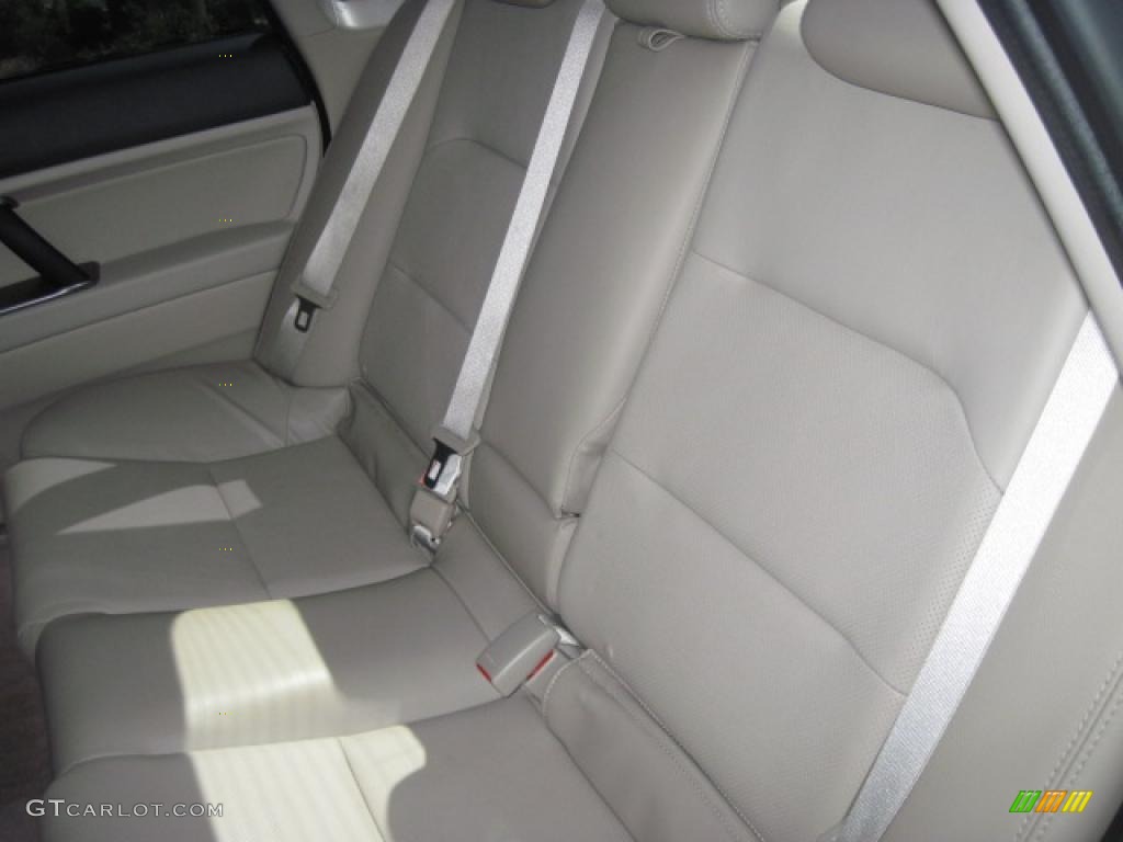 2008 Legacy 2.5 GT Limited Sedan - Newport Blue Pearl / Warm Ivory photo #13