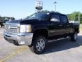 2010 Black Chevrolet Silverado 2500HD LT Crew Cab 4x4  photo #1