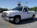 2005 Summit White Chevrolet Silverado 1500 LS Regular Cab  photo #1