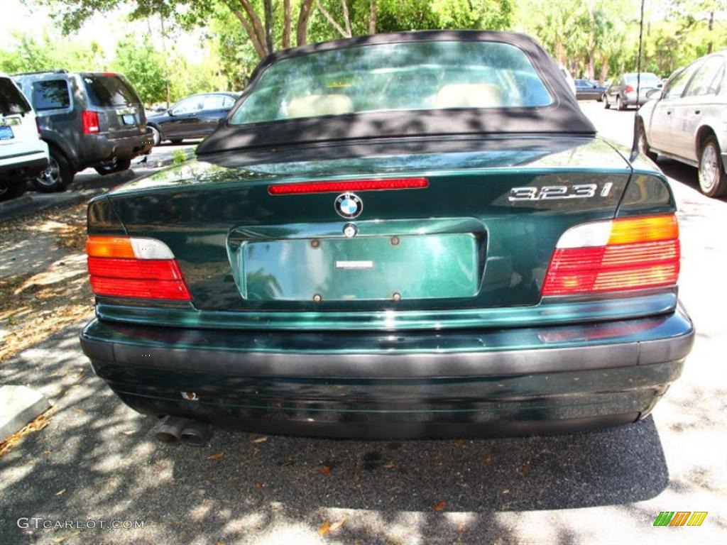 1999 3 Series 323i Convertible - Fern Green Metallic / Sand photo #3