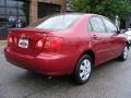 2007 Impulse Red Pearl Toyota Corolla LE  photo #3