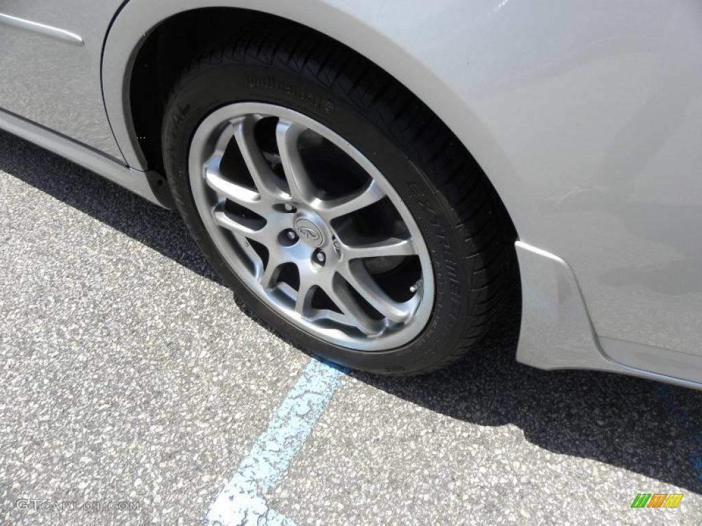 2006 G 35 Sedan - Liquid Platinum Metallic / Graphite photo #17