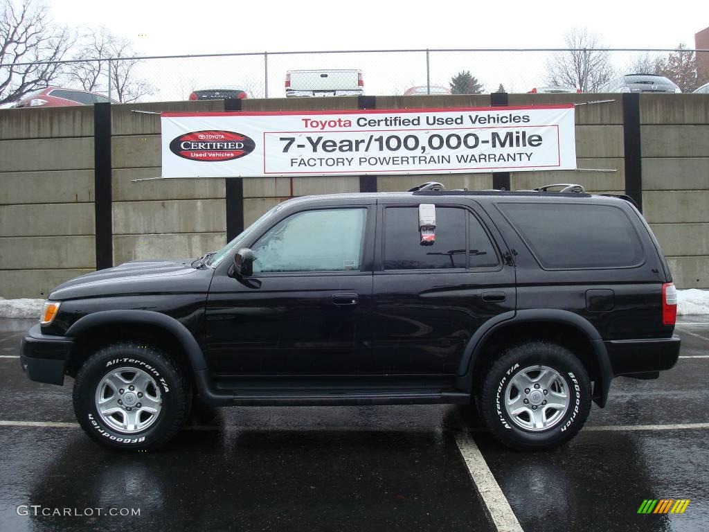 1999 4Runner SR5 4x4 - Black / Gray photo #1