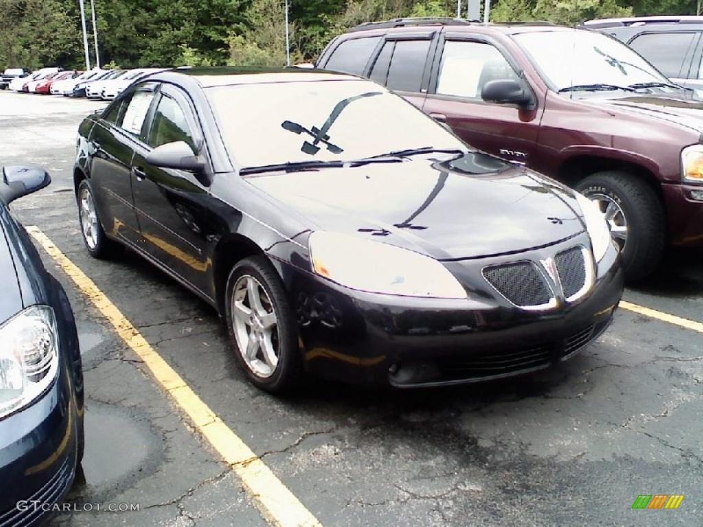 2007 G6 V6 Sedan - Black / Ebony photo #1