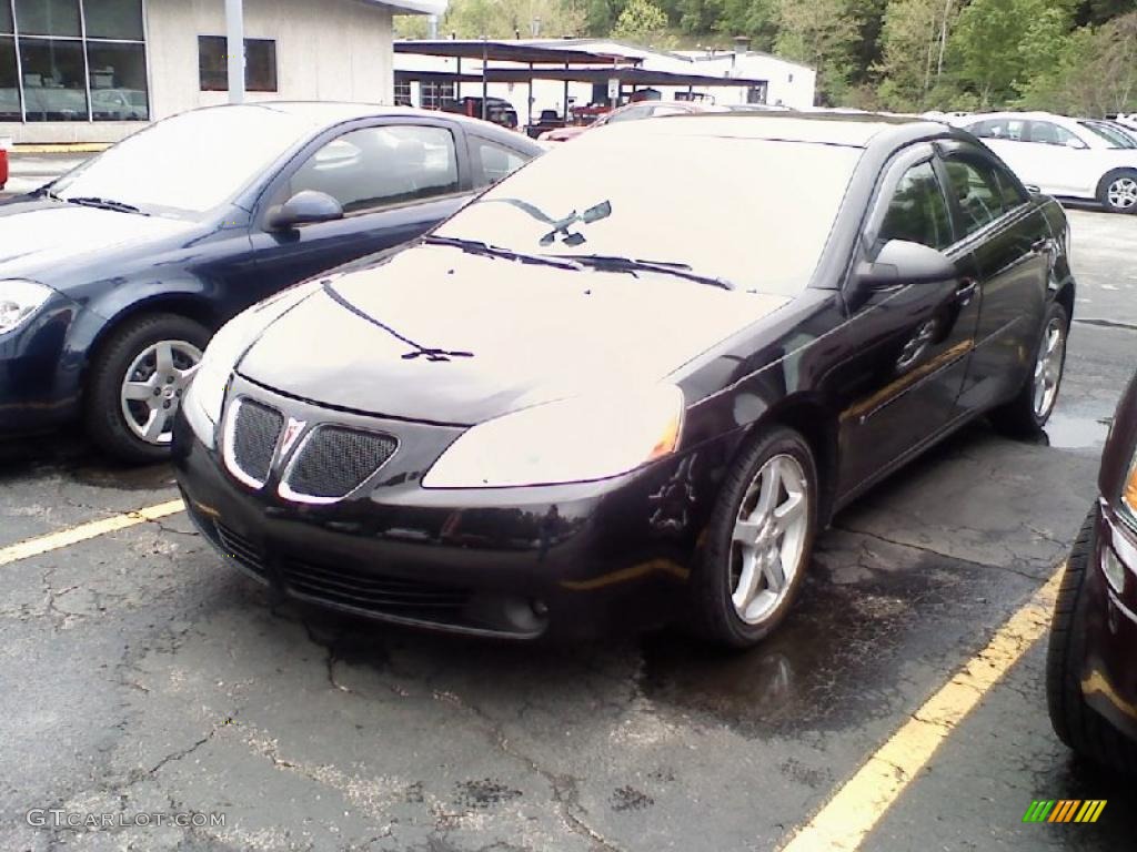 2007 G6 V6 Sedan - Black / Ebony photo #2