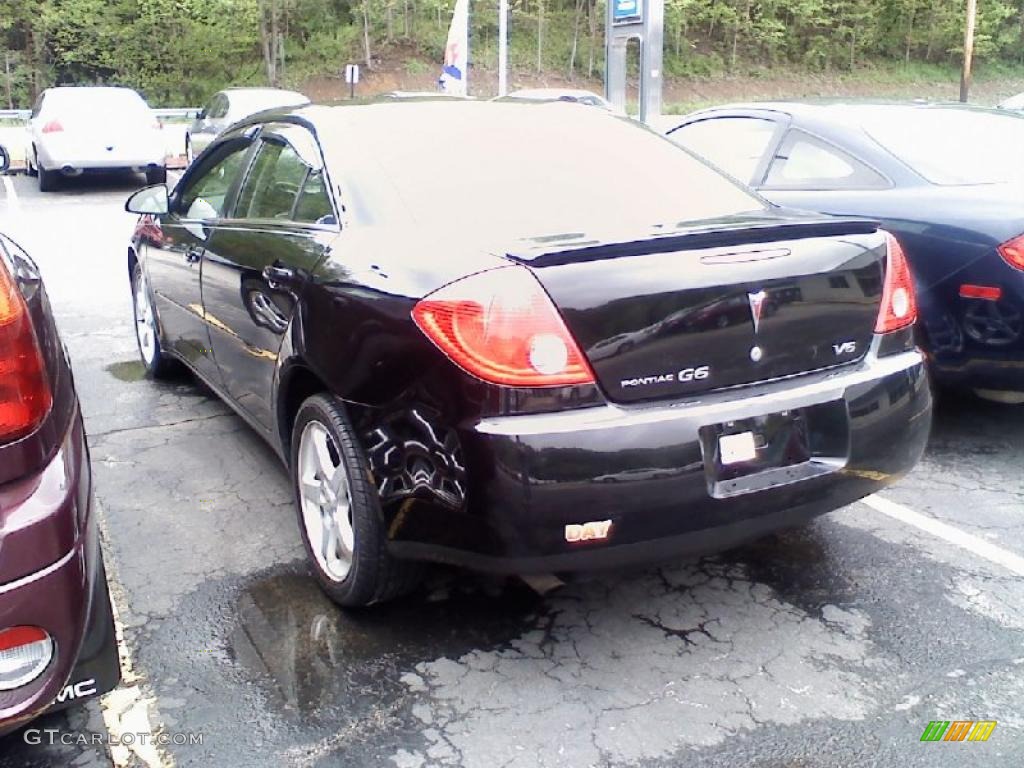 2007 G6 V6 Sedan - Black / Ebony photo #3