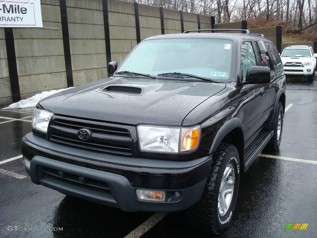 1999 4Runner SR5 4x4 - Black / Gray photo #8