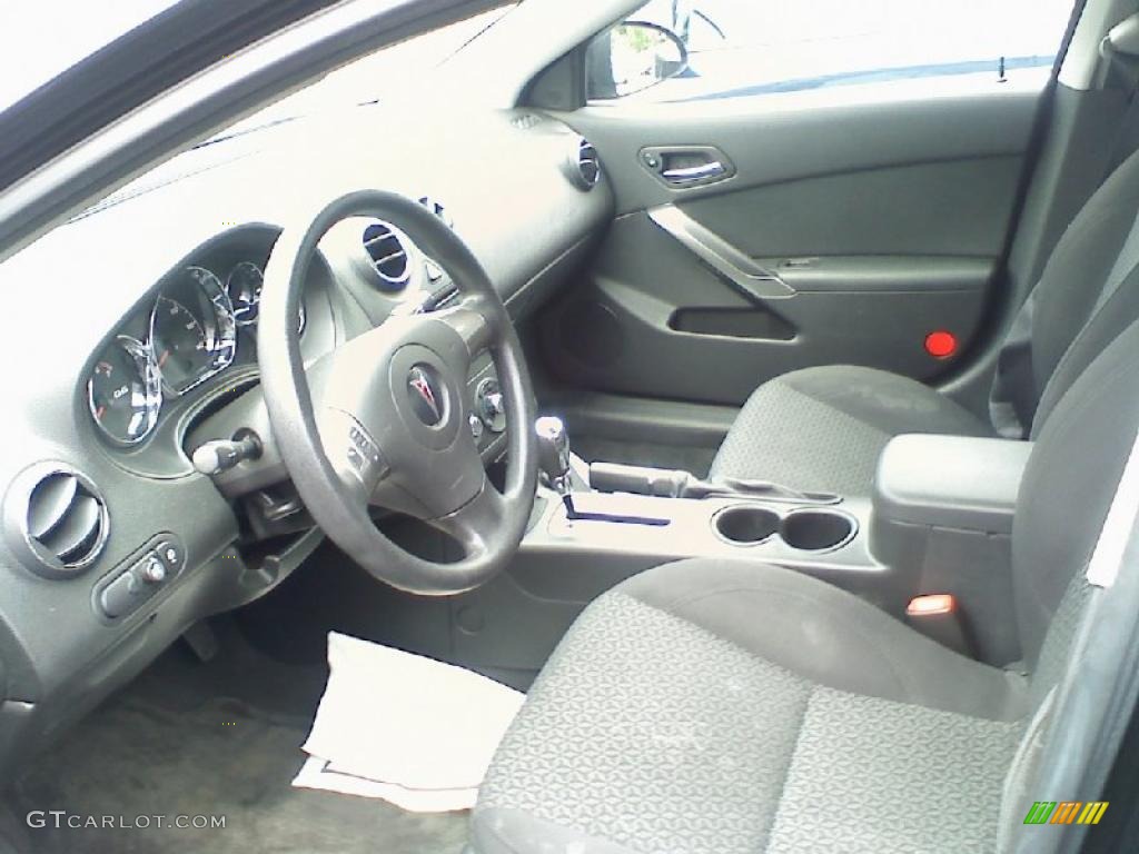 2007 G6 V6 Sedan - Black / Ebony photo #5