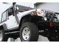 2004 Bright Silver Metallic Jeep Wrangler Rubicon 4x4  photo #2