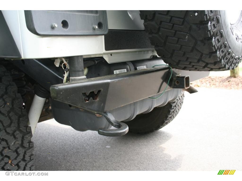 2004 Wrangler Rubicon 4x4 - Bright Silver Metallic / Dark Slate Gray photo #7