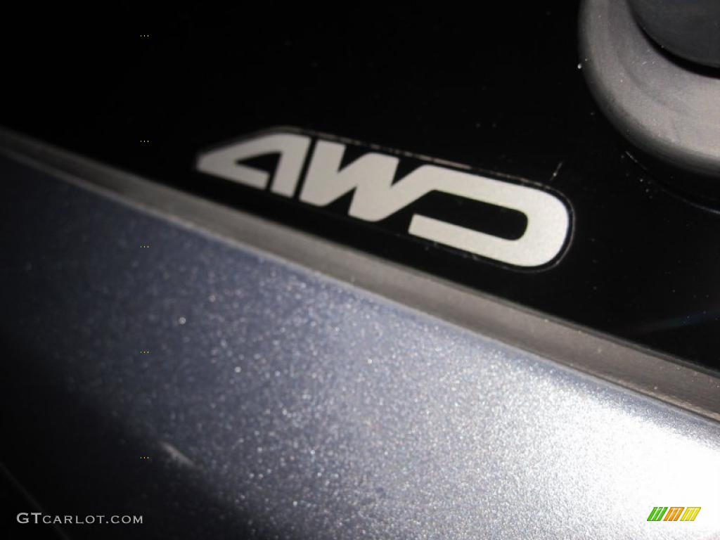 2008 CR-V EX 4WD - Glacier Blue Metallic / Gray photo #5