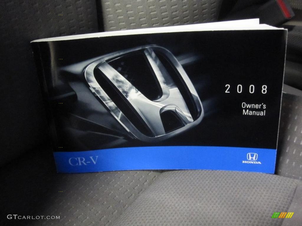 2008 CR-V EX 4WD - Glacier Blue Metallic / Gray photo #12