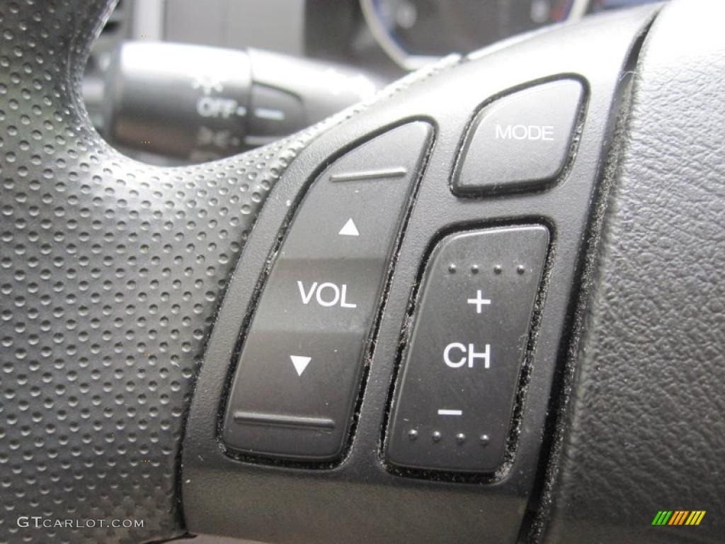 2008 CR-V EX 4WD - Glacier Blue Metallic / Gray photo #16