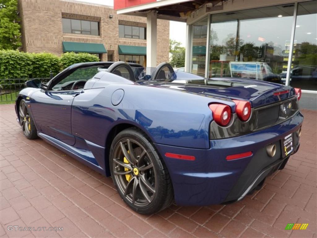 2009 F430 16M Scuderia Spider - Tour de France Blue / Black photo #5