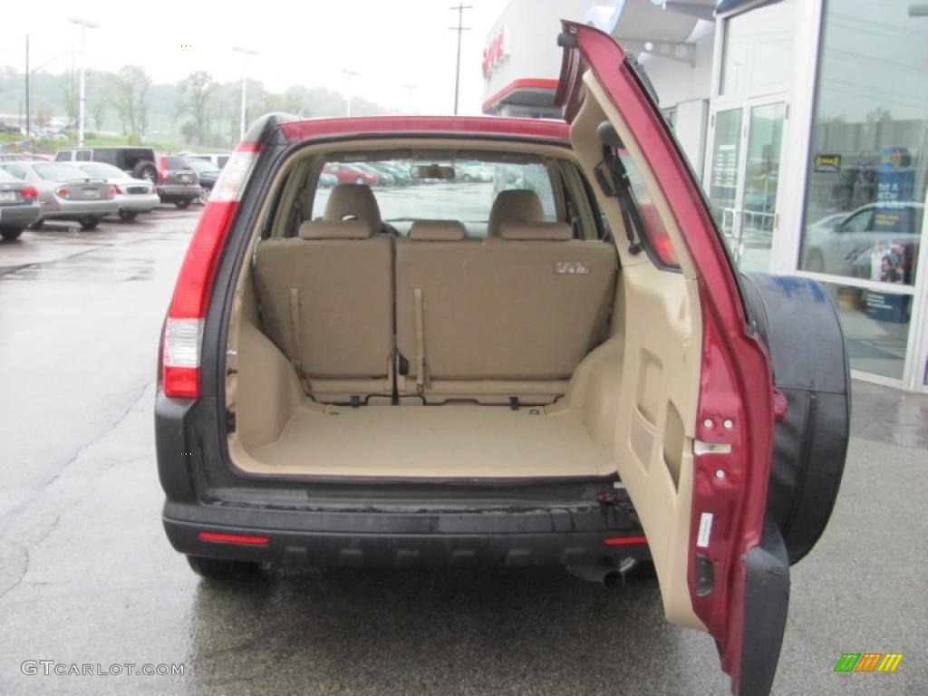 2006 CR-V LX 4WD - Redondo Red Pearl / Ivory photo #18