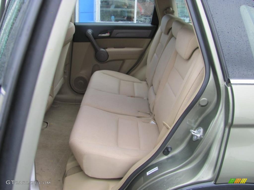 2008 CR-V LX 4WD - Green Tea Metallic / Ivory photo #17
