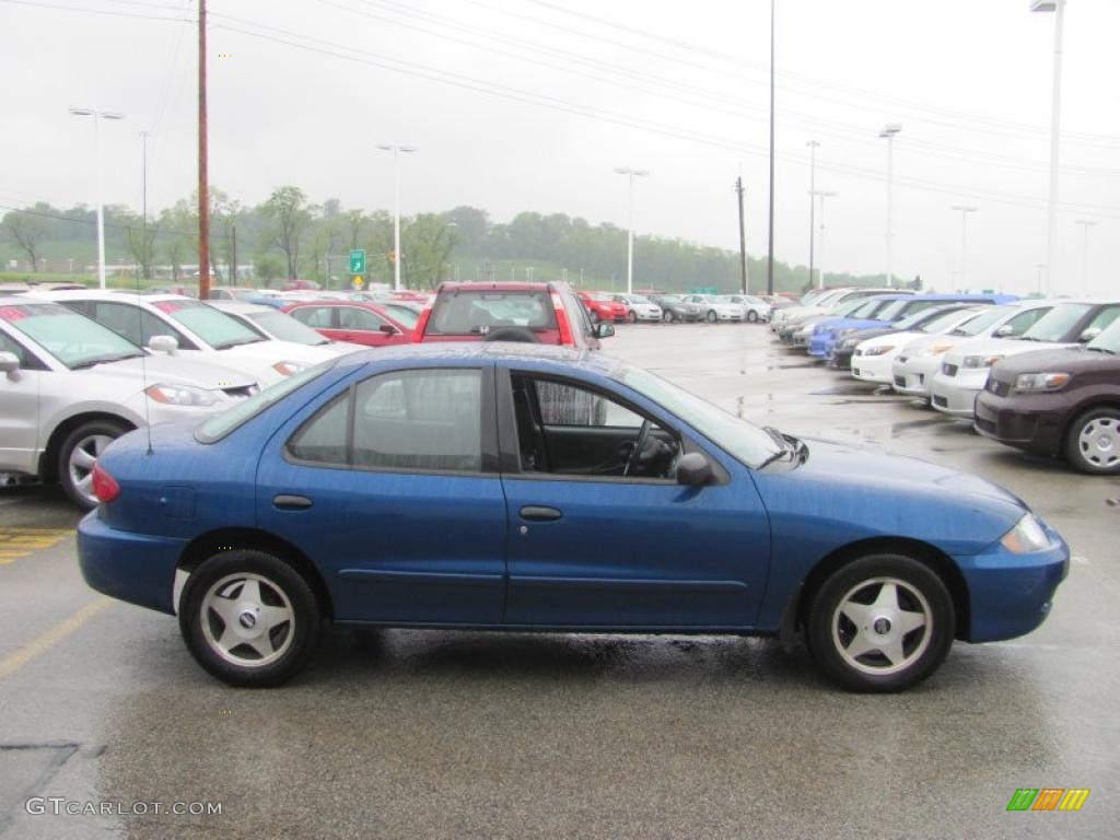 2003 Cavalier LS Sedan - Arrival Blue Metallic / Graphite Gray photo #6