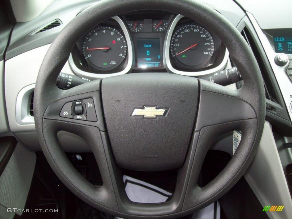 2010 Equinox LT AWD - Navy Blue Metallic / Jet Black/Light Titanium photo #22