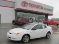 White 2003 Saturn ION 3 Quad Coupe