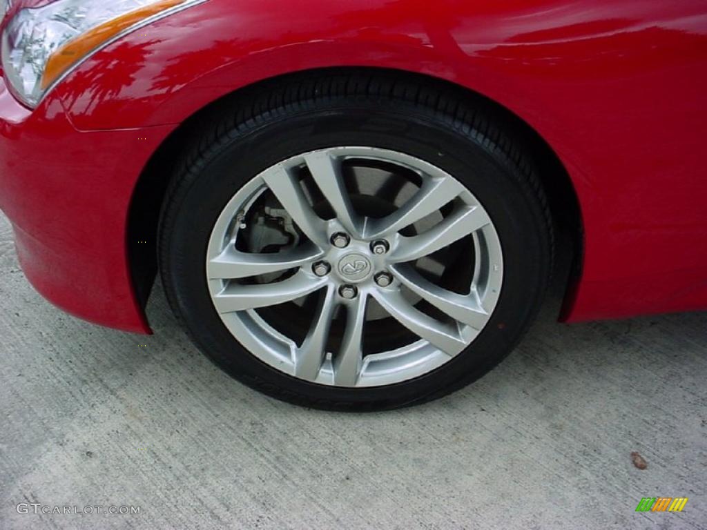 2008 Infiniti G 37 Coupe Wheel Photo #30218782
