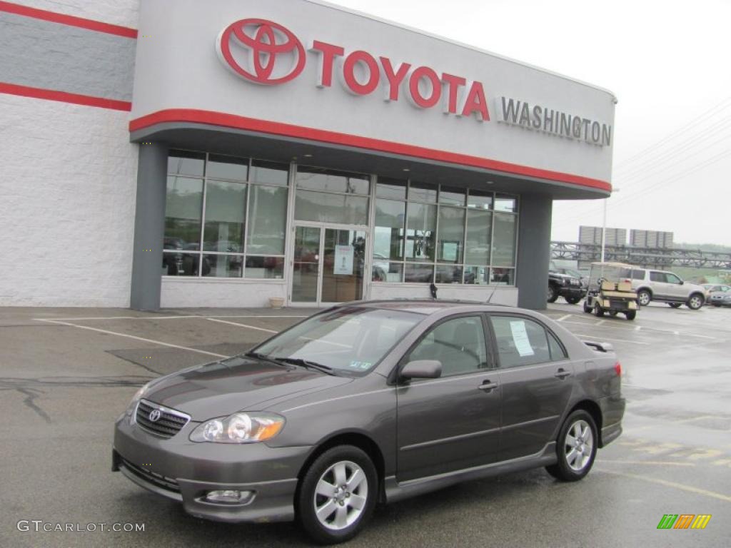 2006 Corolla S - Phantom Gray Pearl / Dark Charcoal photo #1