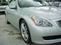 2008 Liquid Platinum Silver Infiniti G 37 Coupe  photo #2