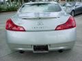 2008 Liquid Platinum Silver Infiniti G 37 Coupe  photo #7