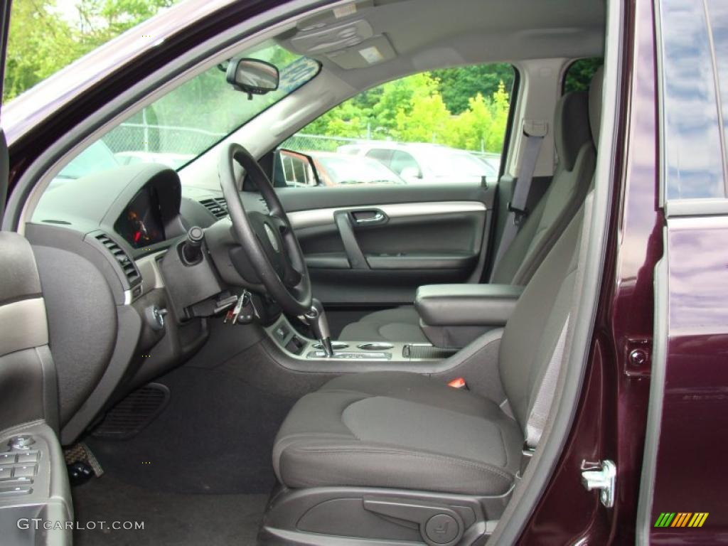 2009 Outlook XE AWD - Garnet Red / Black photo #10