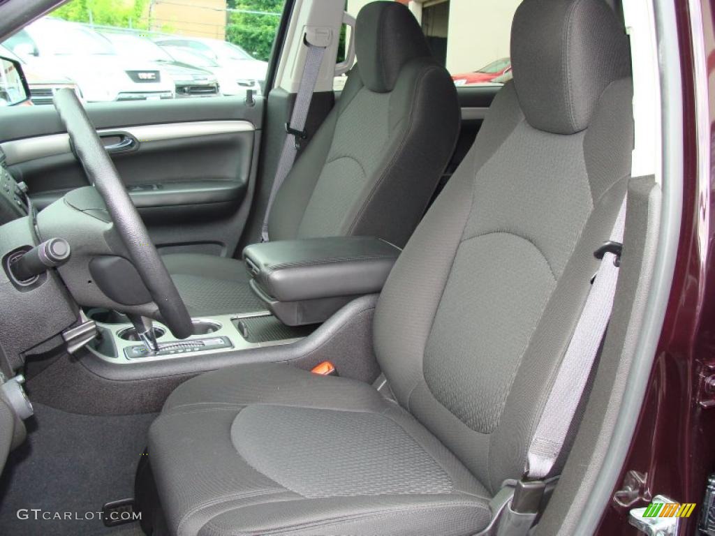 2009 Outlook XE AWD - Garnet Red / Black photo #12