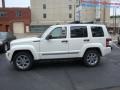 2008 Stone White Jeep Liberty Limited 4x4  photo #2